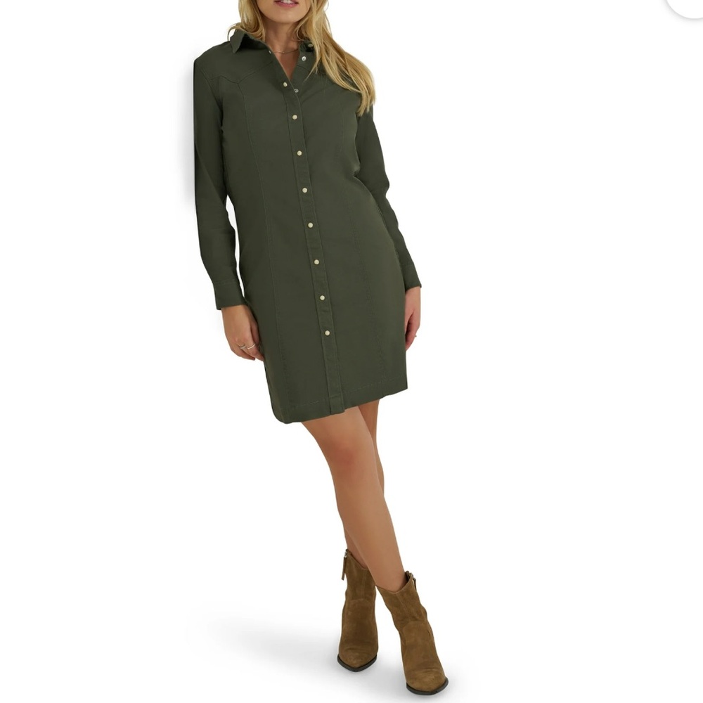 Lee Western Heritage Shirtdress Size Large NWT